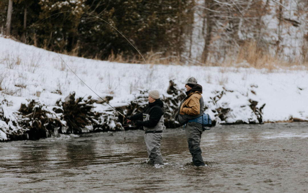 Winter Fly Fishing on the Boardman River