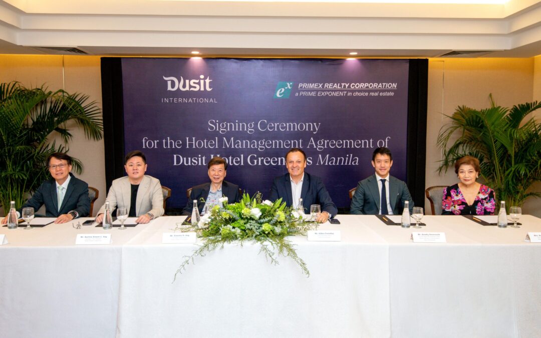 Dusit International expands in the Philippines with signing of Dusit Greenhills Manila – Tourism Breaking News