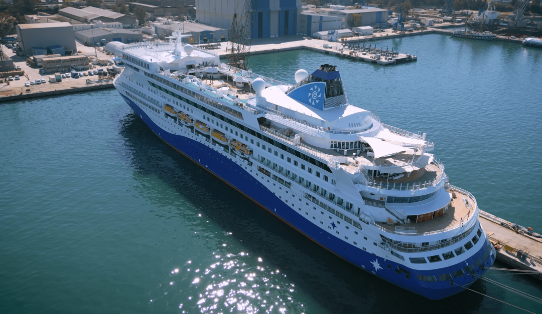 Celestyal Discovery returns to service after refit