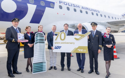 LOT Polish Airlines and Vienna Airport Celebrate Their Anniversary – Tourism Breaking News