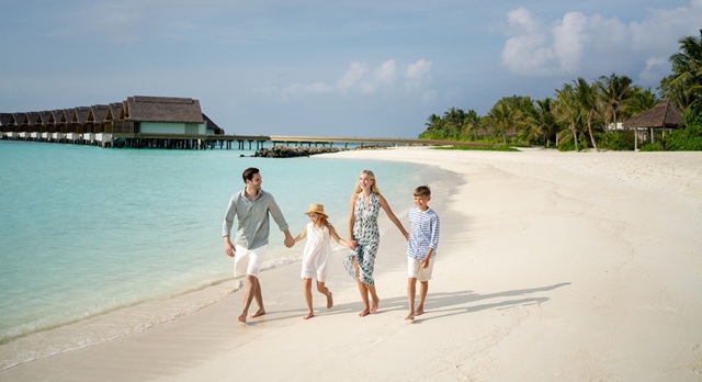 Luxury standout: JW Marriott Kaafu Atoll Island Resort takes centre stage in the Maldives